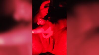 Mastrubation on Red light