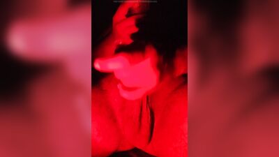 Mastrubation on Red light