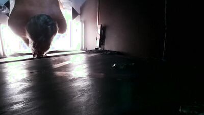 My Hubby and I Put up the Home Made Glory Hole and Take it for a Spin