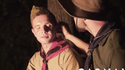 ScoutBoys DILF troop lead Adam Snow plows twink scout