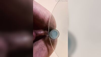 Daddy Trains Hole with Dildo