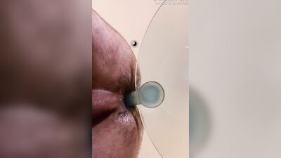 Daddy Trains Hole with Dildo