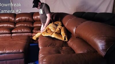 Camera 2 Humping Leather Sofa Couch