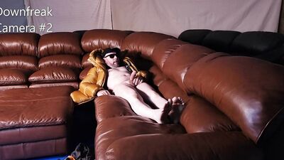 Camera 2 Humping Leather Sofa Couch
