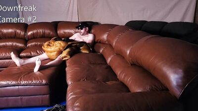 Camera 2 Humping Leather Sofa Couch
