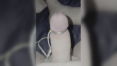 Estimming my small cock
