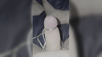 Estimming my small cock