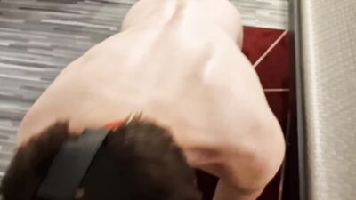This puppy bitch gets fucked bareback by his handler