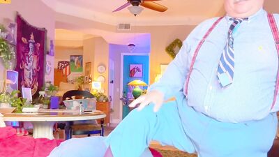 Sugar Wealthy Gentlemen Has 1 Full Hour Long of Mature Gentlemens Cum, Bull Balls, Big Tummy, Fat Cock
