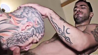 BAREBACKTHATHOLE Douglas Smith And Inked BRLN Raw Fuck