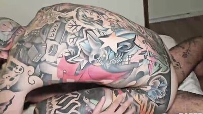 BAREBACKTHATHOLE Douglas Smith And Inked BRLN Raw Fuck