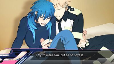 DMMd - Aoba give Noiz a Blowjob