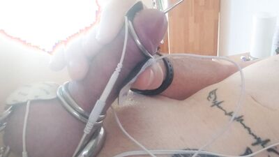 At the end of the cumshot