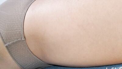 Prone masturbation continuous ejaculation