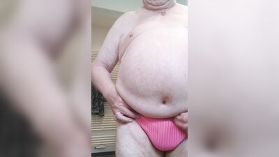 Playing with Cock, Bound From Wife's Tight Panties