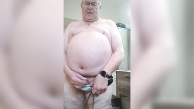 Playing with Cock, Bound From Wife's Tight Panties