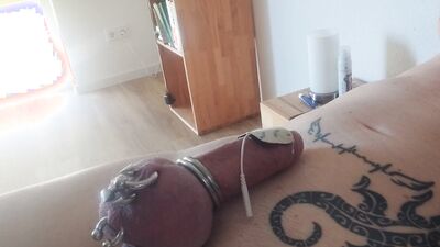 Estim with sounding and cockringing episode1