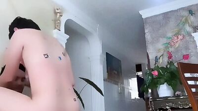 Straight Teacher Fucks His Young Gay Student Bareback, Pays Him with Stickers to Fuck Him Without a Condom, Cums Inside His Ass