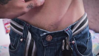POV Handjob Camilo Brown Giving A Helping Hand To Skinny Twink Magic C