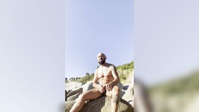 Hugot on the beach