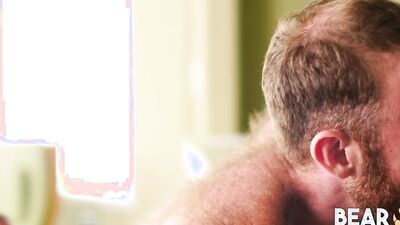 BEARFILMS Brad Kalvo Licks Russell Tyler Ass Before Breeding