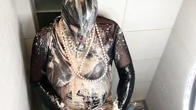 Messy Food Fetish Masturbation Orgy