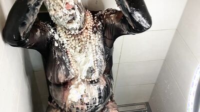Messy Food Fetish Masturbation Orgy