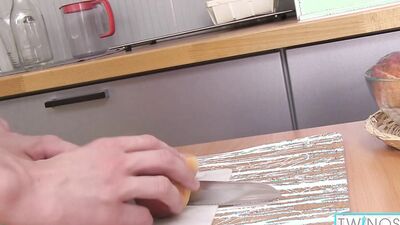 Blonde Stud Liam P Wrecks His Bacdoor While Polishes His Bishop!