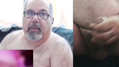 Wanking off While Commenting on Porn