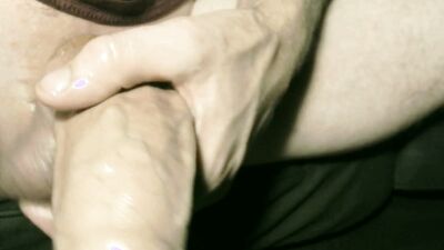 Big dick masturbation with cockring 132