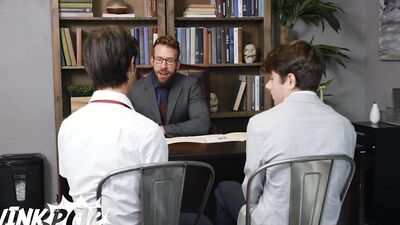 Joey Mills & Luke Connors Sneak Into The Dean's Office And Get The Fucks Of Their Lifes - TWINKPOP
