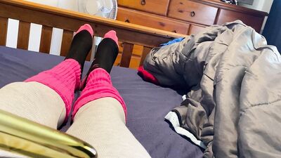 Cum in my leggings