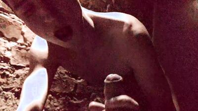 While sex sauna cruising young twink found a juicy dick in a neonlight room to suck the cum out