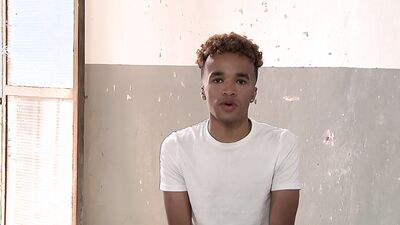 Dom Sean Taylor filled restrained twink Elio Amari with cum