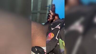 BBC Curved Dick Jerk off in a Storeroom