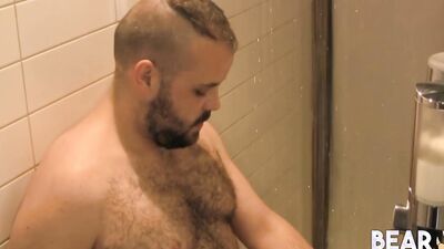 BEARFILMS Pierced Davie Bear Takes Mathias Cubst Hard Dick
