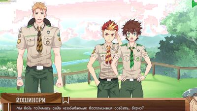 Game: Friends Camp Way 2, part 22 - Taiga wanted to help us (Russian voice acting)