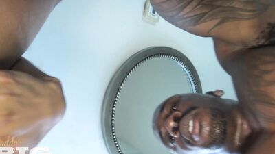 Hung Black Muscle Dick Fucks His Stepon's Best Friend