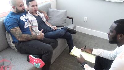 Hung Uncut Black Dick Fucks Me and My Boyfriend