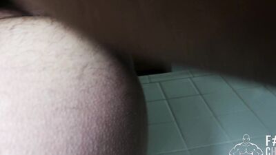 Hot Hairy Young White Hole Drenched in Cum