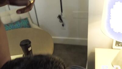Huge Black Cock Deep Fucks Italian Hole