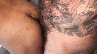 Hung, Uncut Bear Deep Fucks Young Latin Hole