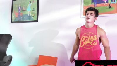 FalconStudios - HOT Party Jock Gets To Ride & Get Barebacked Hard By Hunk's Cock