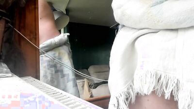 bending over and sucking a dick