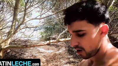 Handsome Latinos Find a Place To Fuck at the Beach - Latin Leche