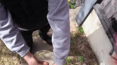 BIGSTR - Watch This Handsome Car Mechanic Suck And Stroke A Cock Before Offering His Tight Hole