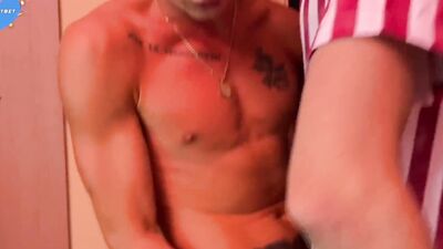 82 Stepfather fucks stepson and his friends at a sex party