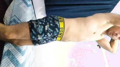 I lose a bet and I have to masturbate