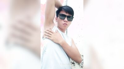 Construction Site | Pinoy Masturbating while the Workers are Busy | Asian Huge Veiny Cock