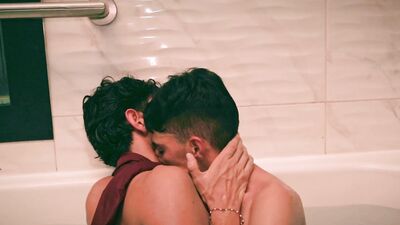 Hot Twink Andres ZP Fucking Dave Lion's Great Ass Bareback And Covering Him In Cum